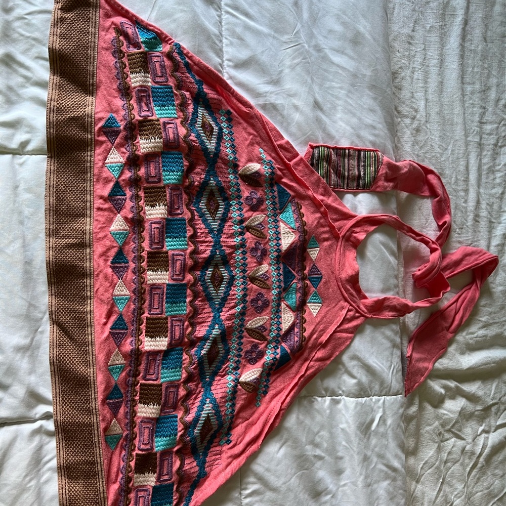 Crop halter top